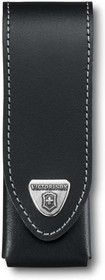 Фото 1/2 4.0524.3, Чехол кожаный Victorinox для ножа 111 мм толщиной до 6 уровней, черный
