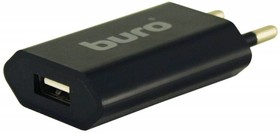 Фото 1/9 Сетевое зарядное устройство Buro TJ-164b, USB, 5Вт, 1A, черный