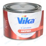 201268, Эмаль Vika АК-142 черная матовая 0,4 кг