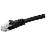 BC-5UK005F, Ethernet Cables / Networking Cables RJ45 CAT5E UNSHLD BLACK W/BOOT 5FT