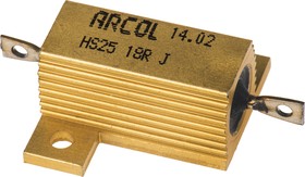 Фото 1/4 HS25 18R J, Wirewound Resistor 25W, 18Ohm, 5%