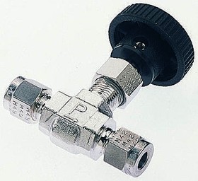 M12A-V8LR-SS, Stainless Steel Needle Valve 12 mm