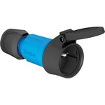 7490, IP54 Blue Cable Mount 2P + E Industrial Power Socket, Rated At 16A, 250 V