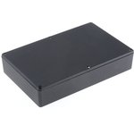 1590DDBK, Enclosures, Boxes, & Cases Diecast Alum Black 188 x 120 x 37 mm