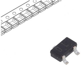 Фото 1/2 2SC2713-BL,LF(T, 100nA 120V 150mW 350@2mA,6V 100mA 100MHz 300mV@10mA,1mA NPN +125°C@(Tj) TO-236-MOD BIpolar TransIstors - BJT