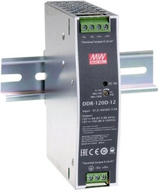 Фото 1/5 DDR-120A-12, Isolated DC/DC Converters - DIN Rail Mount 9-18Vin 12Vout 8.3A 99.6W DIN Iso DC-DC