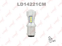 LD14221CM, LD14221CM LED P21/5W S25 12V BAY15d 7100K Canbus Лампа LYNXauto