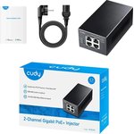 Cudy POE220 10/100/1000BASE-T PoE Injector ...