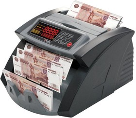 Фото 1/10 Счетчик банкнот CASSIDA 5550 UV, 1300 банкнот/мин, УФ-детекция, фасовка