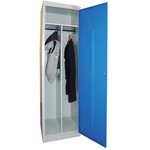 Шкаф металлический для одежды "ШРЭК-21-530", 2 отделения, 1850х530х500 мм, разборный