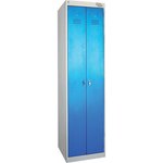 Шкаф металлический для одежды "ШРЭК-22-530", двухсекционный, 1850х530х500 мм ...