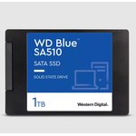 WDS100T3B0A, Твердотельный диск 1TB WD Blue, 2.5", SATA III ...