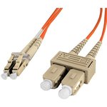 SCLC-6DTP010, Fiber Optic Cable Assemblies Fiber Optic Dplx OM1 Multimode SC/LC 1M