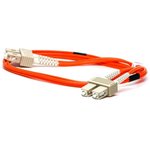 SCSC-6DTP010, Fiber Optic Cable Assemblies Fiber Optic Dplx OM1 Multimode SC/SC 1M