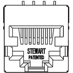 SS-71100-001, Modular Connectors / Ethernet Connectors RJ45 Connector