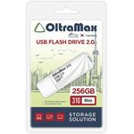 OM-256GB-310-White, USB Flash накопитель 256Gb OltraMax 310 White