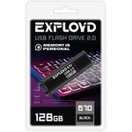 EX-128GB-670-Black, USB Flash накопитель 128Gb Exployd 670 Black