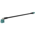095FJZFPZAG-024, RF Cable Assemblies FAKRA Straight Plug -58 Cable, 24 inches