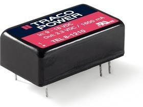 Фото 1/2 TEL 8-1212, Isolated DC/DC Converters - Through Hole 9-18Vin 12Vout 665mA 8W Iso DIP