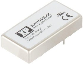 JCH1024D12, Isolated DC/DC Converters - Through Hole DC-DC, 10W,DUAL OUTPUT