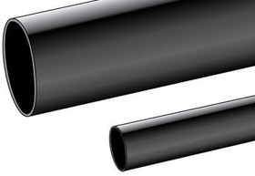 PVC1051 BK005, Spiral Wraps, Sleeves, Tubing & Conduit 1AWG NON-SHNK TUBING 100ft SPOOL BLACK