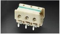 2-2106489-4, Lighting Connectors 4 Position 22 AWG Thru Hole Closed End