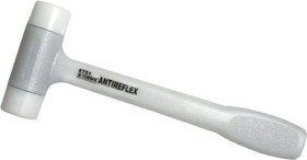 Молоток с ручкой ANTIREFLEX, белый боек, длина 290 мм, 340 г 875152