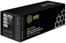 Photo 1/10 CACTUS Cartridge 712S Cartridge (CS-C712S) for CANON LBP-3010/3100 printers 1500 pages