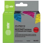 Картридж струйный Cactus CS-PG512 PG-512 CS-PG512 черный (15мл) для Canon Pixma ...