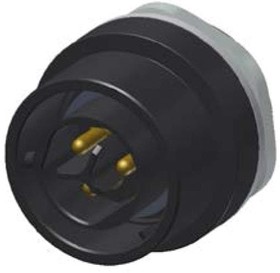 17-400193, Standard Circular Connector 3 POS PANEL MOUNT PLUG CONNECTOR