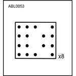 ABL0053, Накладки тормозные,комплект STD / WVA (19343) HCV