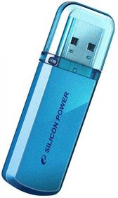Фото 1/3 Флеш Диск Silicon Power 8Gb Helios 101 SP008GBUF2101V1B USB2.0 синий