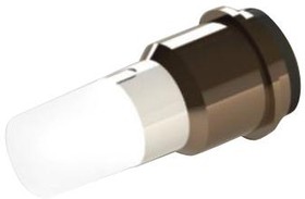 202-991-23-38, Сменная светодиодная лампа, Маленький Цоколь с Фланцем, Теплый Белый, T-1 (3мм), 360 мВт