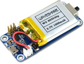 Модуль ИБП UPS HAT (C) Waveshare для Raspberry Pi Zero