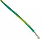 1672-18-1-0500-011-1-TS, Hook-up Wire 18AWG 152.4m 3.25mm Tinned Copper Green/Yellow 300V Reel