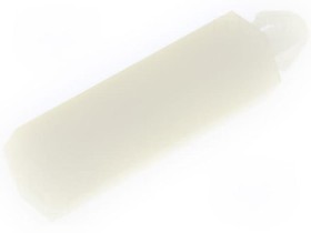 Фото 1/2 FIX-MAE-18TV, Дистанцирующая стойка на плату, полиамид, Цвет натуральный