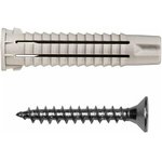 Дюбель нейлон. универс. PDU N 6х30 с шурупом 4х35 Zn 25 шт. 1 0479 1