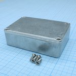 B031, (80х55х25мм), Алюминиевый корпус, неокрашенный