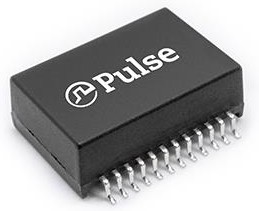 HX6096NLT, Pulse Transformers 1000Base-T SMD PoE+ 350uH .3Ohms 1-Port