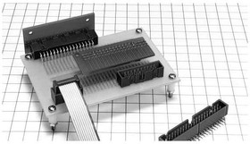 HIF3FC-30PA-2.54DSA(71), Pin Header, Wire-to-Board, 2.54 мм, 2 ряд(-ов), 30 контакт(-ов), Сквозное Отверстие