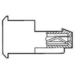 3-640620-5, WIRE-BOARD CONNECTOR RECEPTACLE, 5 POSITION, 2.54MM