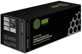 Фото 1/10 Картридж Cactus CS-TK1200, TK-1200, черный / CS-TK1200