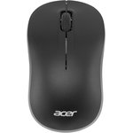 Mouse Acer OMR160 black optical (1200dpi) wireless USB (3but)
