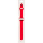 (2000000001647) силиконовый ремешок для Apple Watch 38/40мм (14), красный, на кнопке
