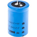 2200μF Aluminium Electrolytic Capacitor 200V dc, Snap-In - MAL215752222E3