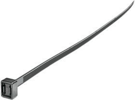 Фото 1/2 132-20360 CT203-PA66HS-BK, Cable Tie, Outside Serrated, 200mm x 7.6 mm, Black Polyamide 6.6 (PA66), Pk-50