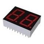 LB-602AA2, LED Displays & Accessories LED#2 DIGIT 6IN. DISP RED SHORT LEAD