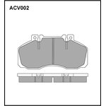 ACV002, Колодки тормозные дисковые WVA (29835) | перед | HCV