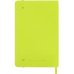 Блокнот Moleskine Classic Soft, 192стр, в линейку, мягкая обложка, лайм [qp611c2]