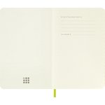 Блокнот Moleskine Classic Soft, 192стр, в линейку, мягкая обложка, лайм [qp611c2]